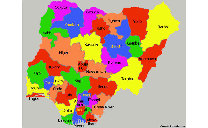 States In Nigeria And Their Slogan Naijabiography   Mao Of Nigeria 