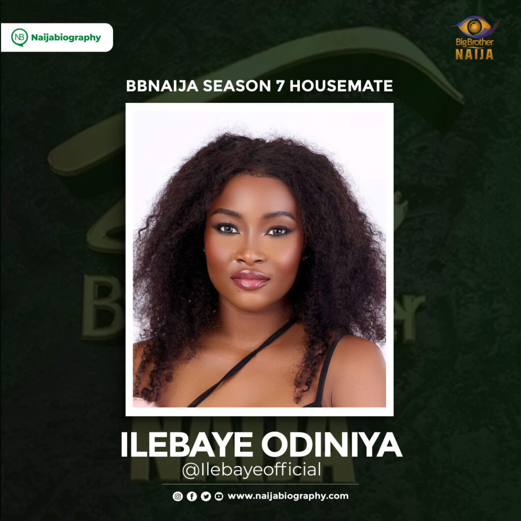 ilebaye BBnaija season 7 Housemates 