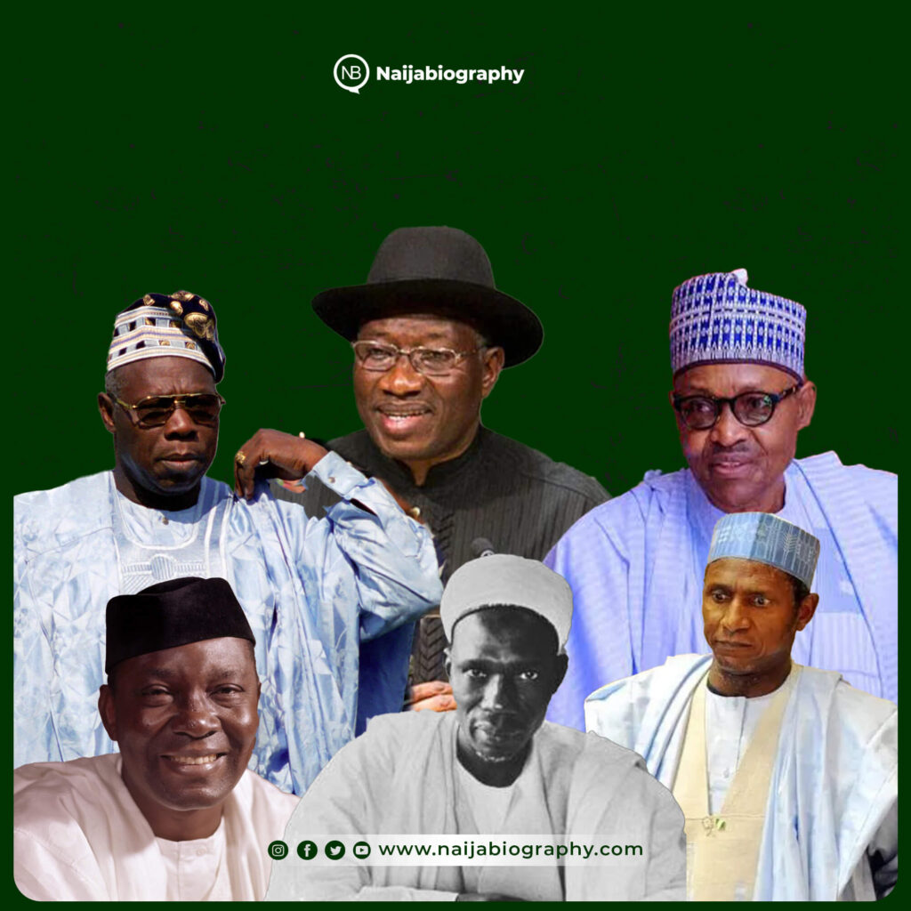 Highlight History Of Nigeria Politics From 1960 Till Date Naijabiography