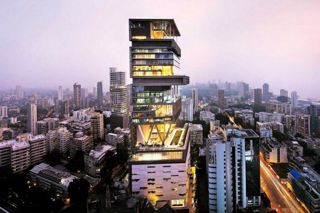 antilia. one of the most expensive houses in the world