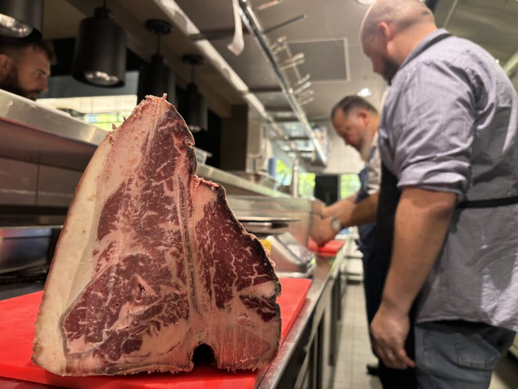 meat sales representative, one of the jobs under a retail meat cutter